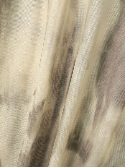 ニュアンスアート柄シアープルオーバー≪手洗い可能≫