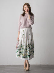 ラメシャギーニット