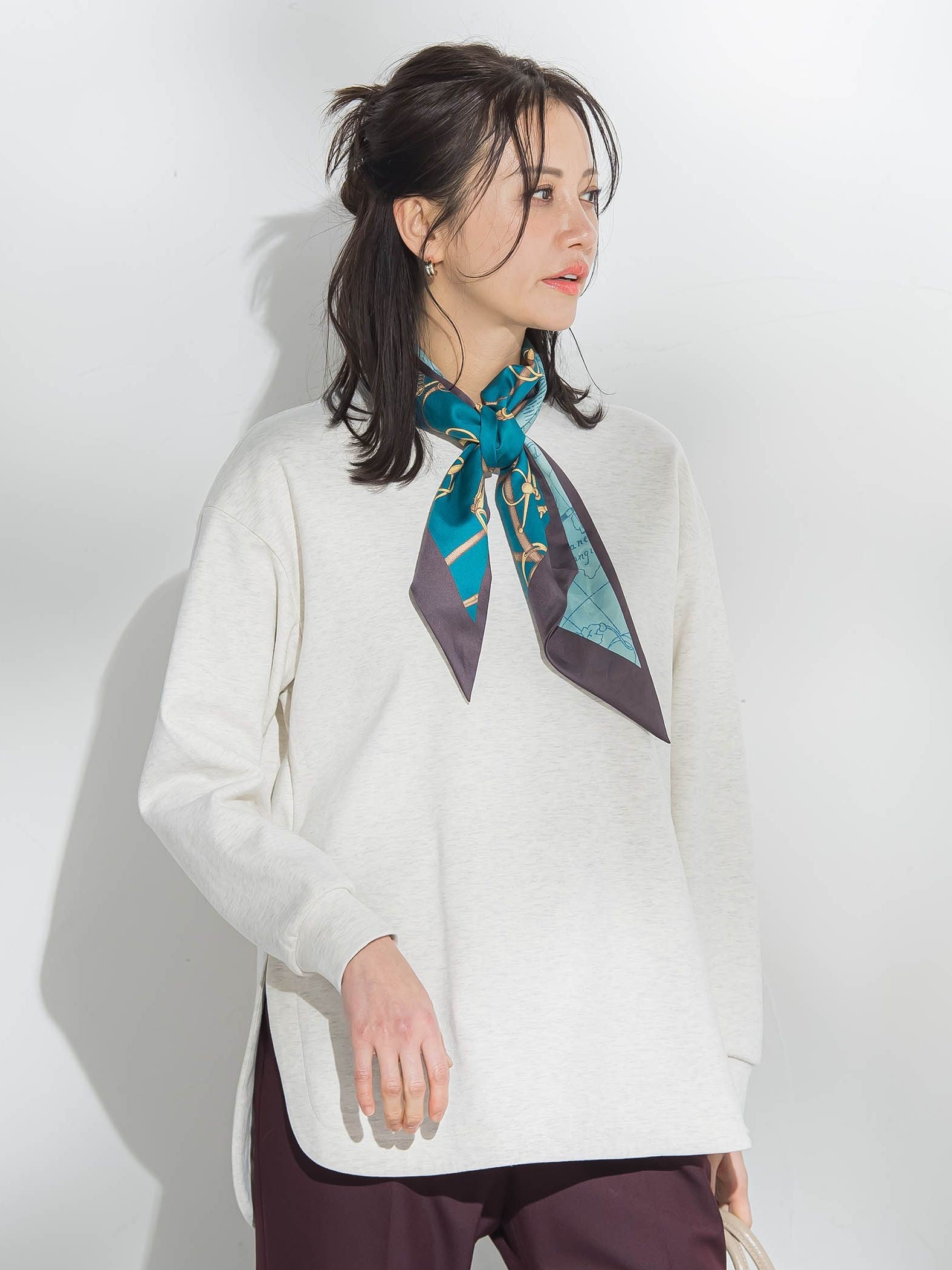 【WEB限定】美フォルムデイリープルオーバー