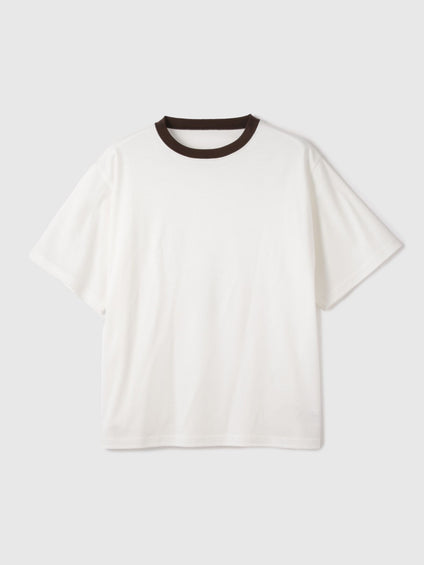 【汗染み防止】 ひんやりリンガーTシャツ