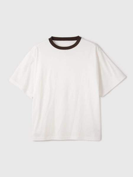 【汗染み防止】 ひんやりリンガーTシャツ