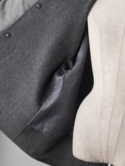 【大きいサイズ】<極>”軽さと贅沢なぬくもり”スタンドカラーリバーコート