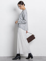 スノーベロアクラッシュスカート