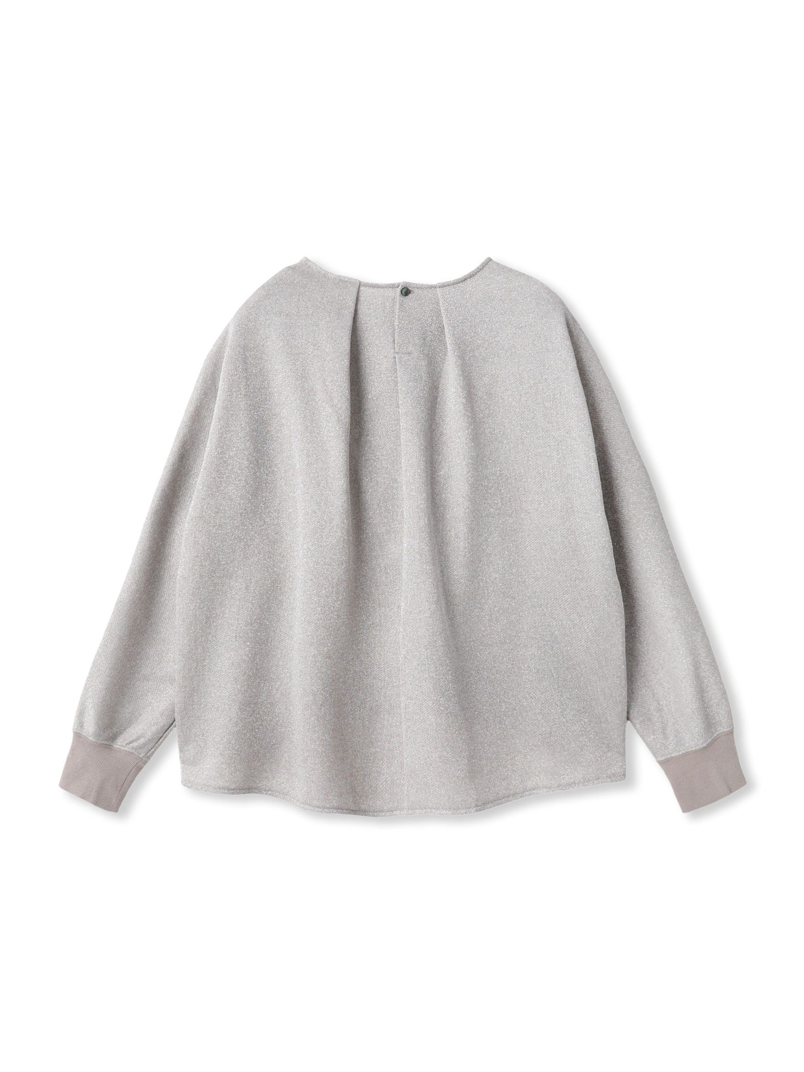 ラメ裏毛カットソー