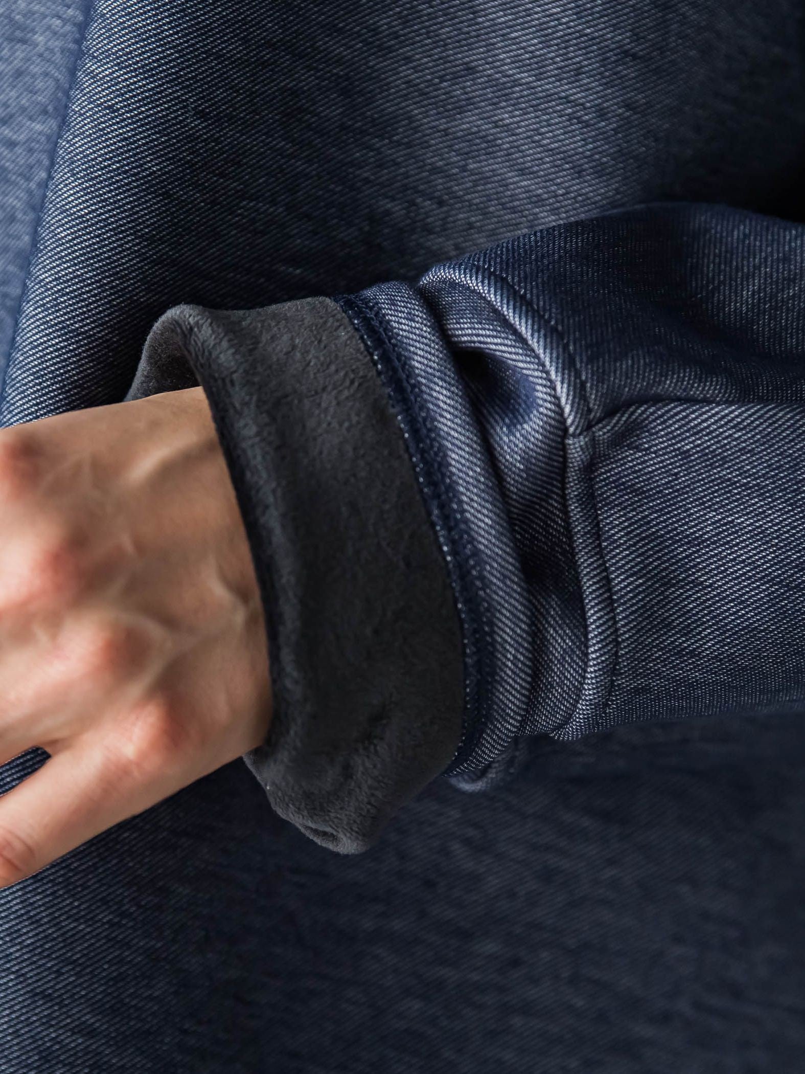 【WEB限定】裏毛布スタンドネックプルオーバー≪毛玉防止・ストレッチ≫