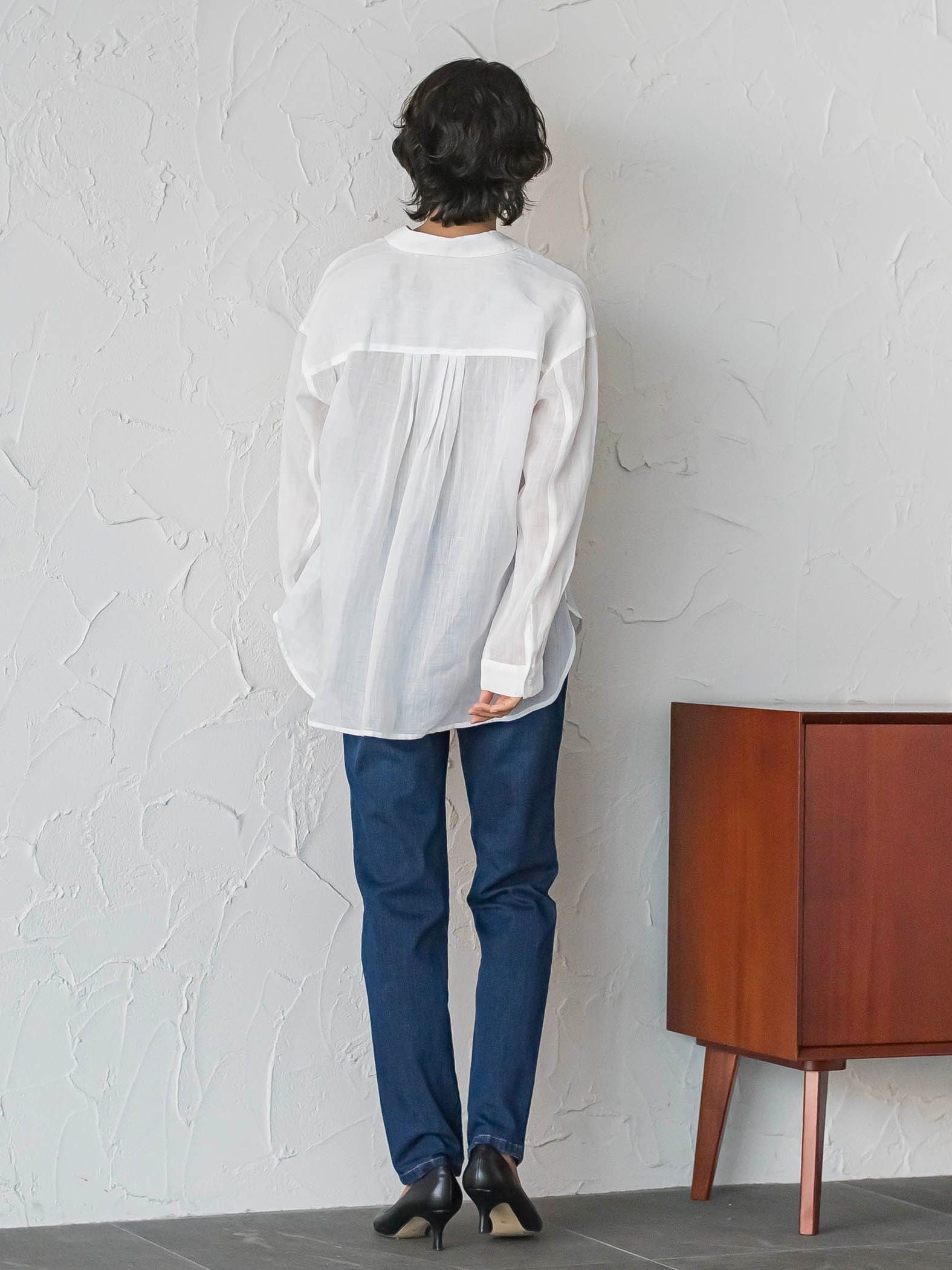 【WEB限定】ぐーんと伸びるデニムレギパン≪洗濯機で洗える≫