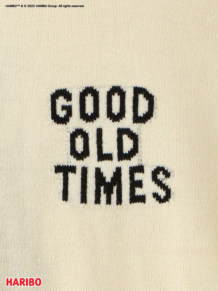 HARIBO/RETROゴールドベアニット≪手洗い可能≫