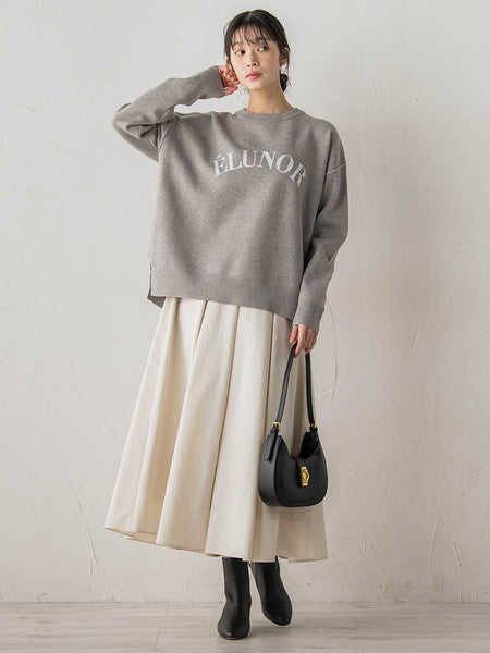 【新色追加】ロゴスウェットニット≪手洗い可能≫