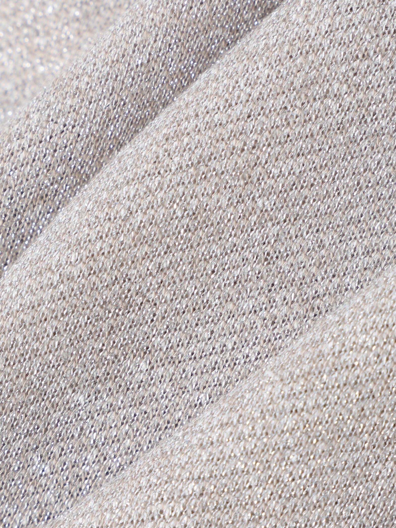 ラメ裏毛カットソー