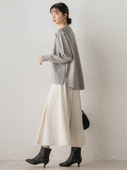 【新色追加】ロゴスウェットニット≪手洗い可能≫