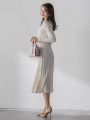 ニットワンピース