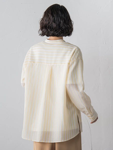 【大きいサイズ】【受注会限定】マルチパターンブラウス