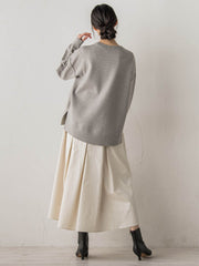 【新色追加】ロゴスウェットニット≪手洗い可能≫