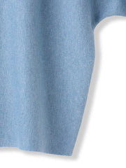 袖口ボタンドルマンニットプルオーバー≪手洗い可能≫