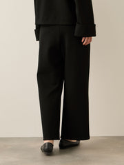 フリースバックダンボールワイドパンツ≪手洗い可能≫