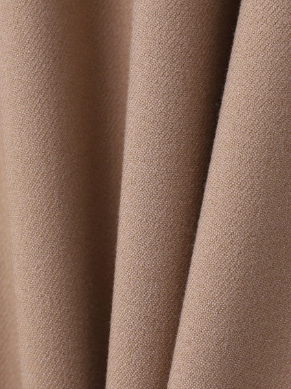 裏起毛サキソニーワンピース≪手洗い可能≫