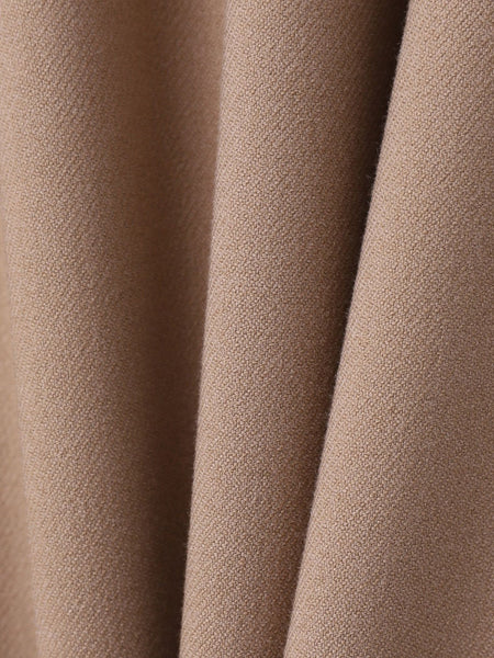 裏起毛サキソニーワンピース≪手洗い可能≫