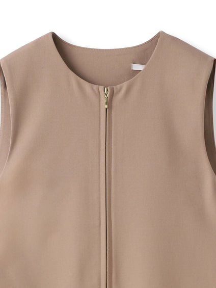 裏起毛サキソニーワンピース≪手洗い可能≫