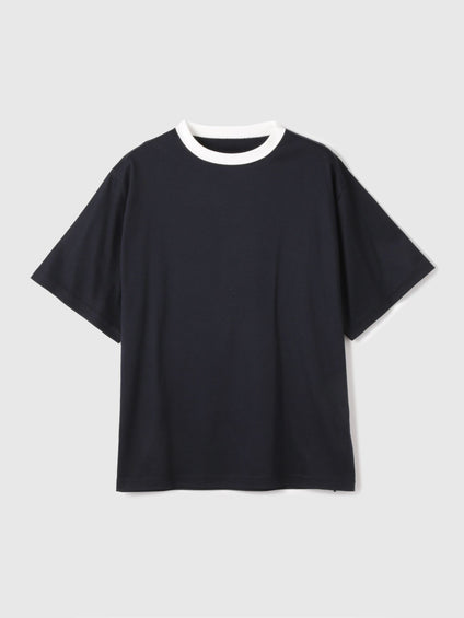 【汗染み防止】 ひんやりリンガーTシャツ