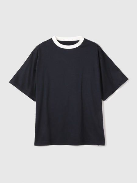 【汗染み防止】 ひんやりリンガーTシャツ