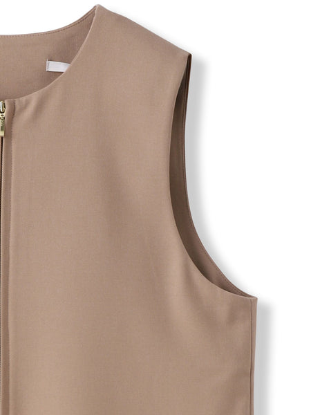 裏起毛サキソニーワンピース≪手洗い可能≫