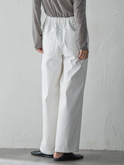 【大きいサイズ】【biyori】裏起毛ウインターデニムパンツ