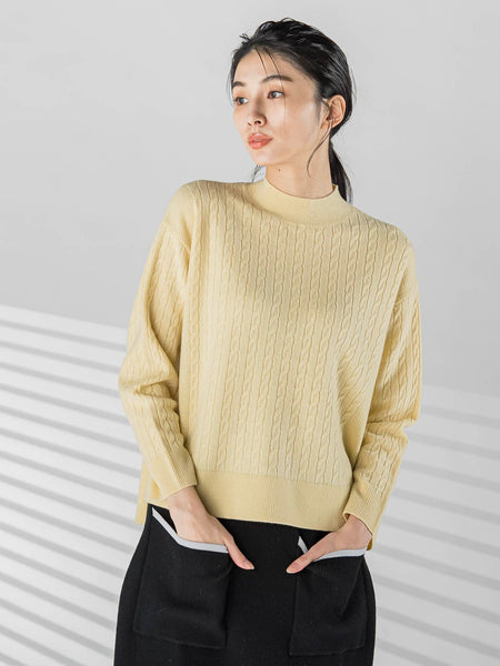 ケーブルニット