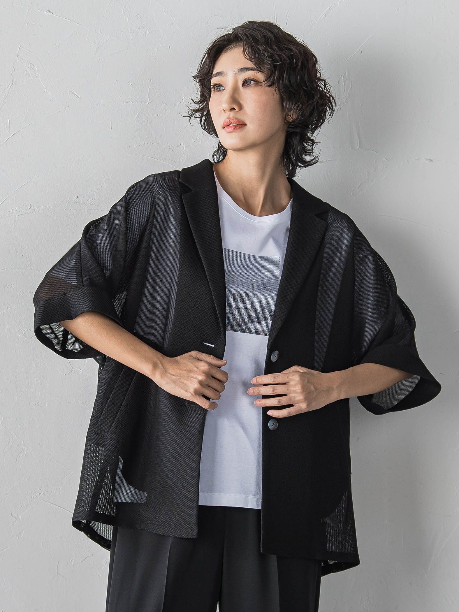 【大きいサイズ】刺繍Tシャツ