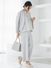 トリクシオンワイドパンツ≪セットアップ対応/手洗い可能≫