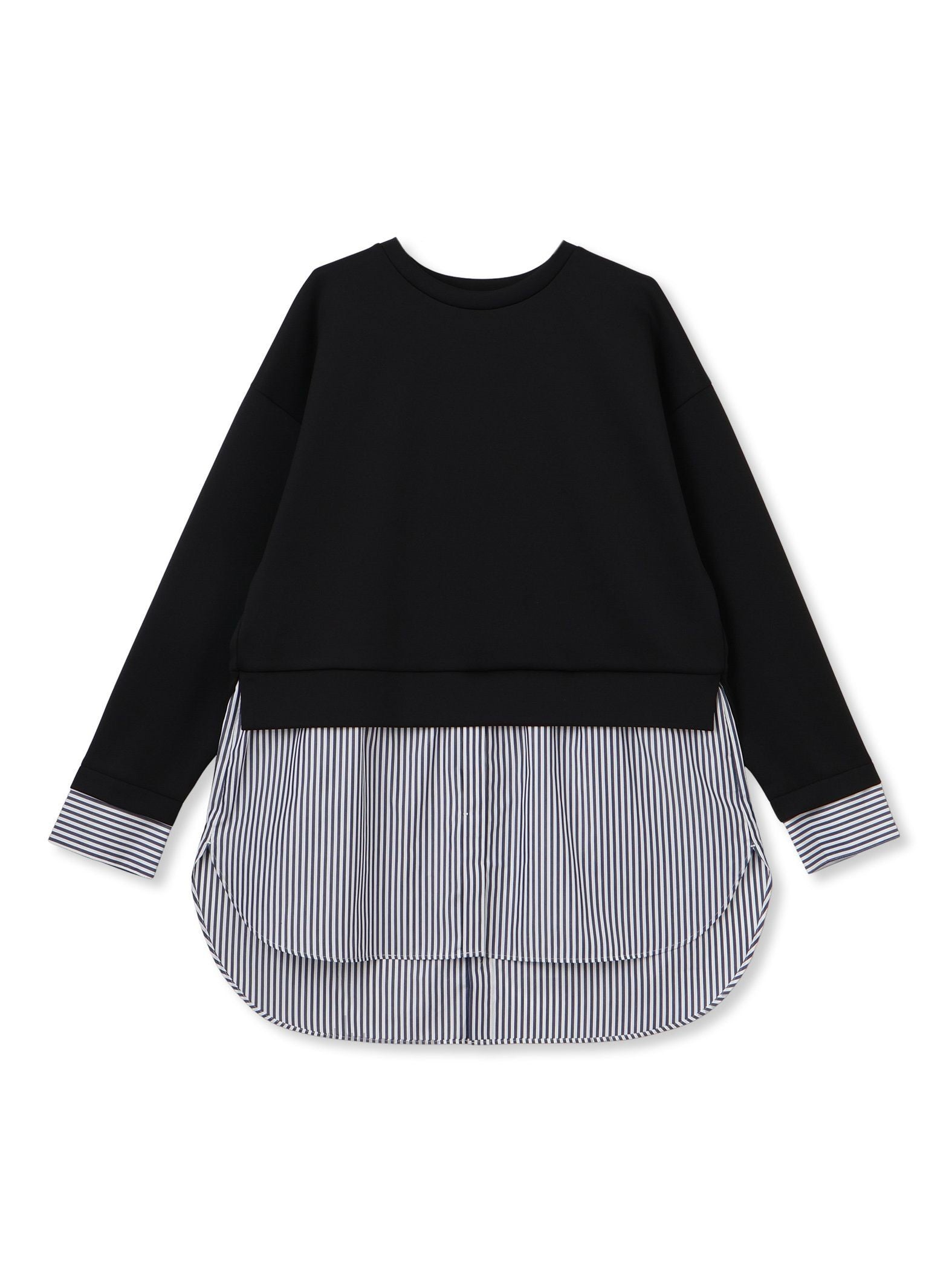 【一部店舗限定販売】ダンボール×ストライプドッキングトップス