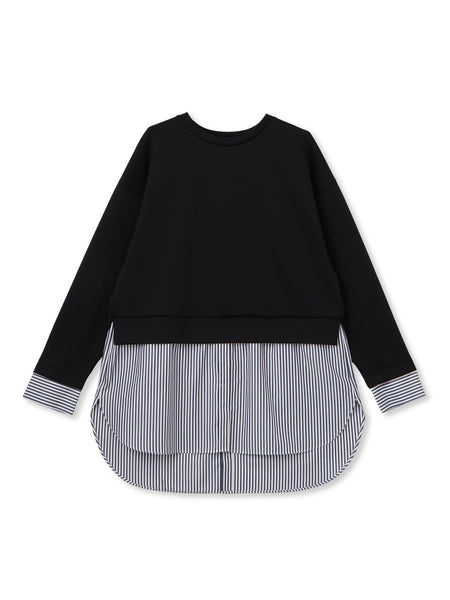【一部店舗限定販売】ダンボール×ストライプドッキングトップス