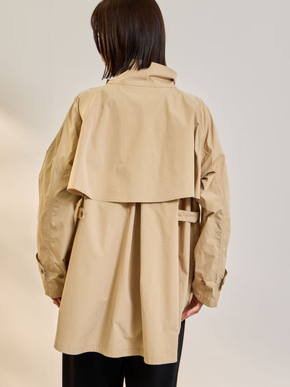 撥水・花粉シールドテントラインミドルコート