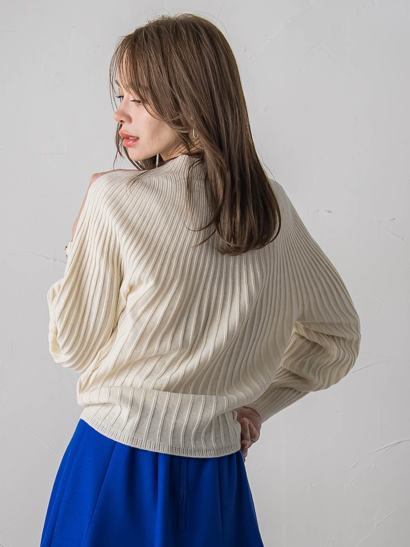 【WEB限定カラーあり】ホールガーメントニット