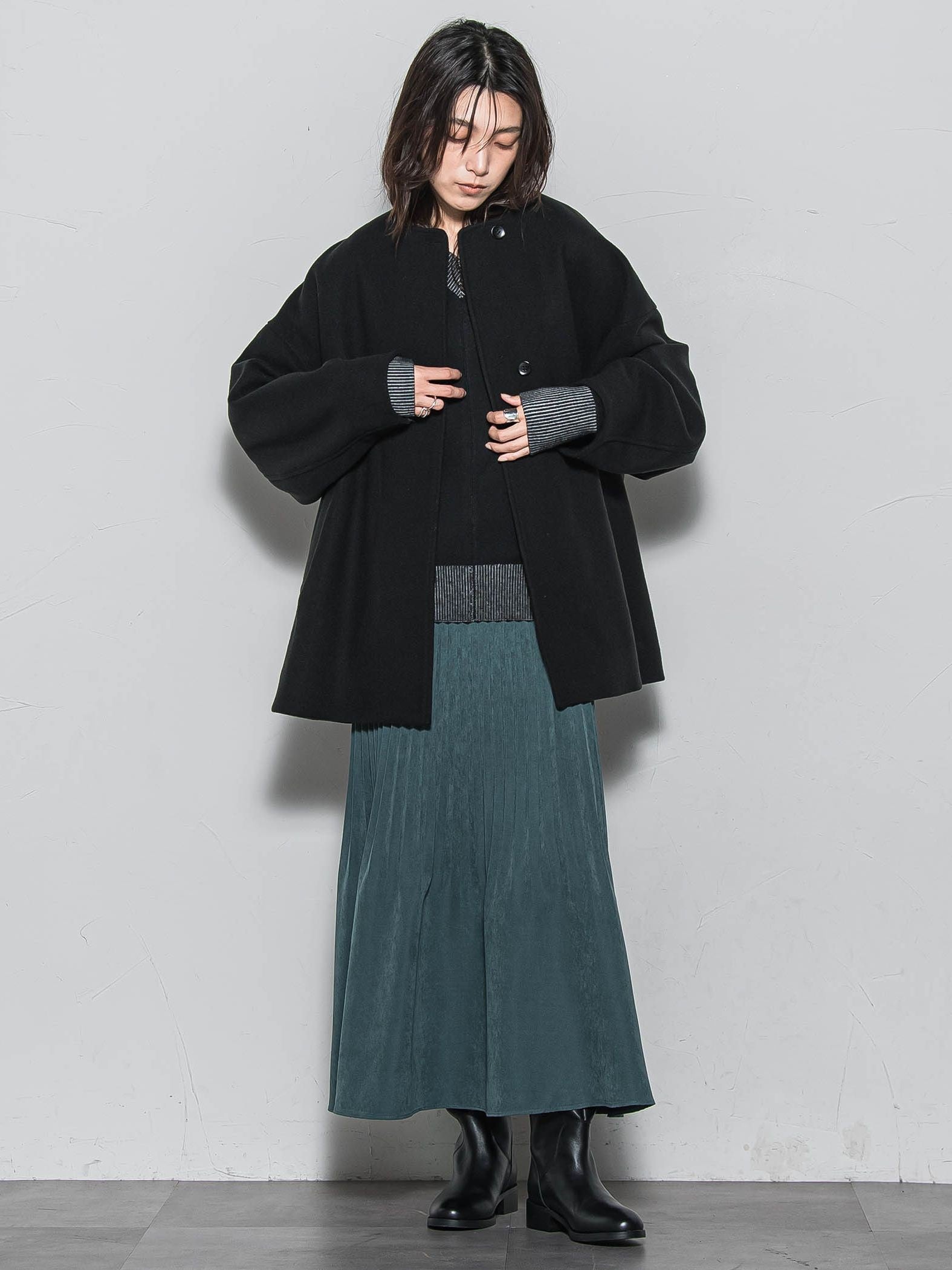 今日の気分で着回せるリバーシブルニット≪手洗い可能≫