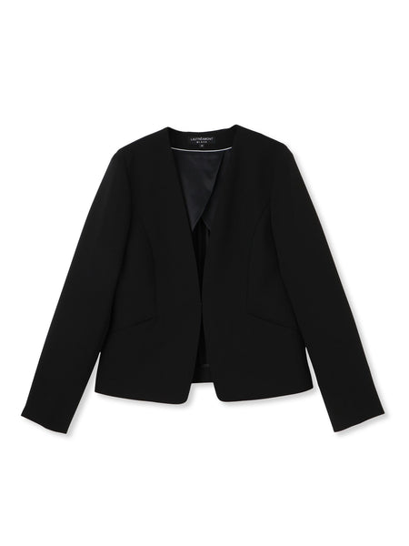 トリクシオンノーカラージャケット≪手洗い可能≫