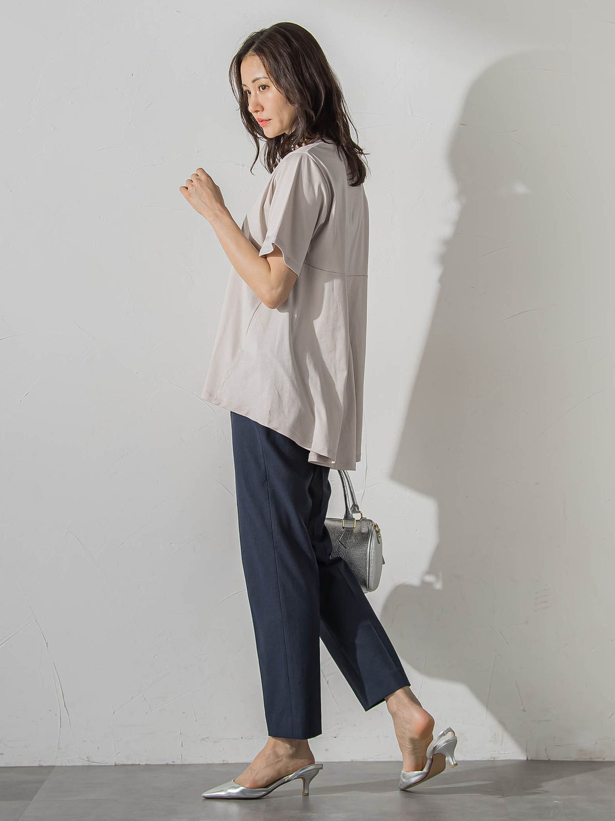 【WEB限定】≪気分で選べる12色展開！≫ジュエリーカラーカットソー