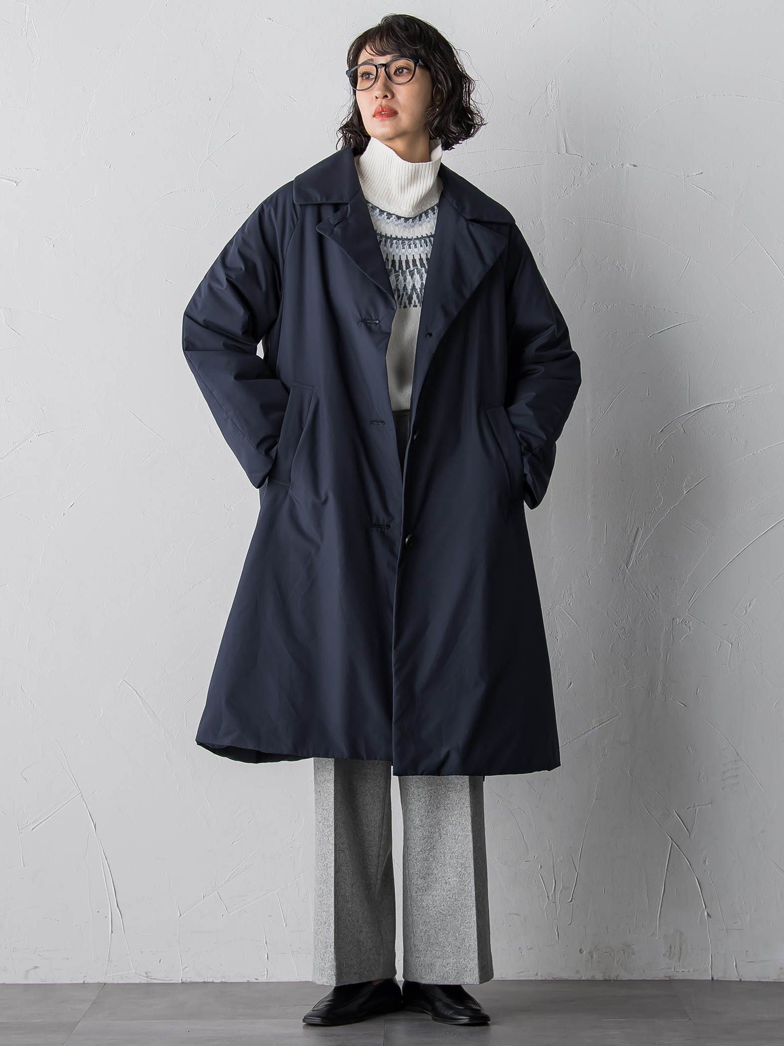 <保温・蓄熱>空気をまとう”軽暖”コート