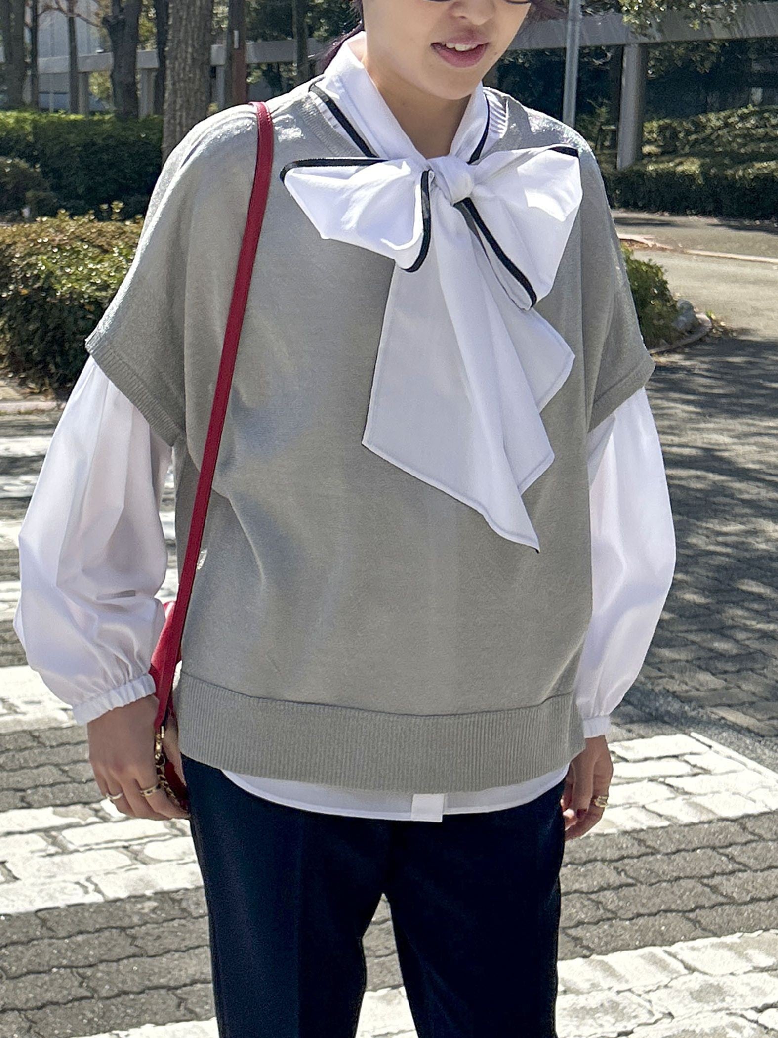 【WEB限定】ラメニットプルオーバー≪手洗い可能≫