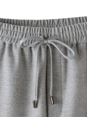 【大きいサイズ】両面起毛ワイドパンツ