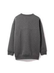 ソフトダンボールハーフZIPプルオーバー≪手洗い可能≫