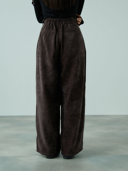 サージ2タックワイドパンツ≪手洗い可能≫