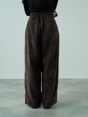 サージ2タックワイドパンツ≪手洗い可能≫