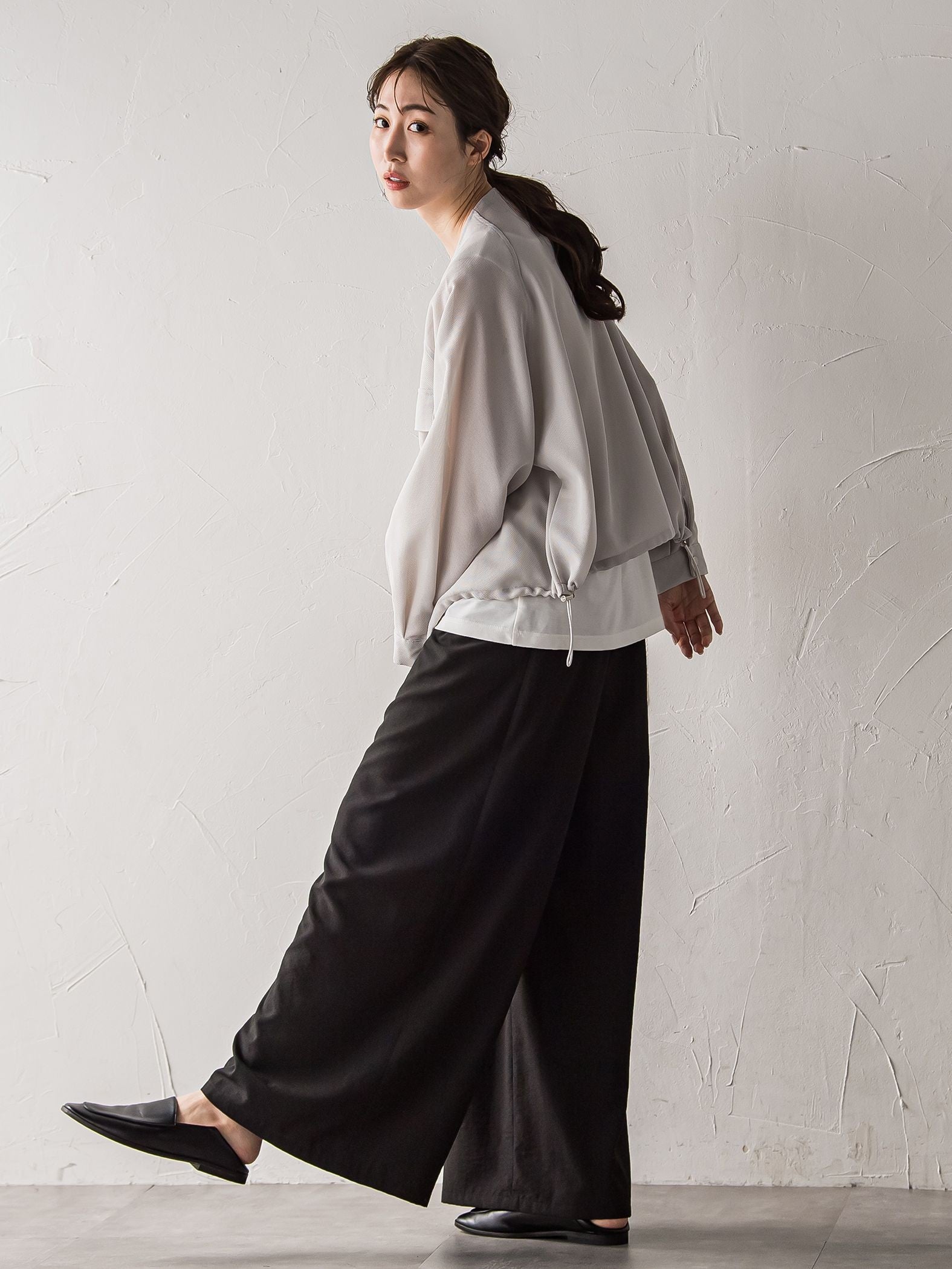【WEB限定】メッシュブルゾン