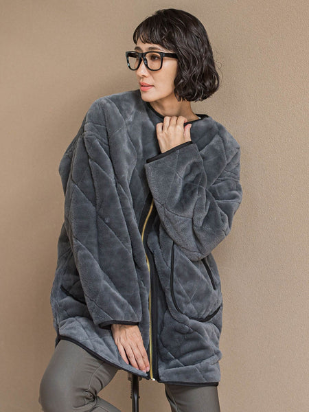 【WEB限定】”まるで毛布”どちらも主役リバーシブルアウター