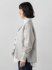 【WEB限定カラーあり】スポンディッシュニットカーディガン