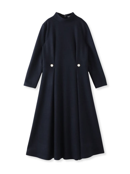 【WEB限定カラーあり/新色追加】ルミナリー圧縮スムースワンピース