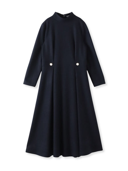 【WEB限定カラーあり/新色追加】ルミナリー圧縮スムースワンピース