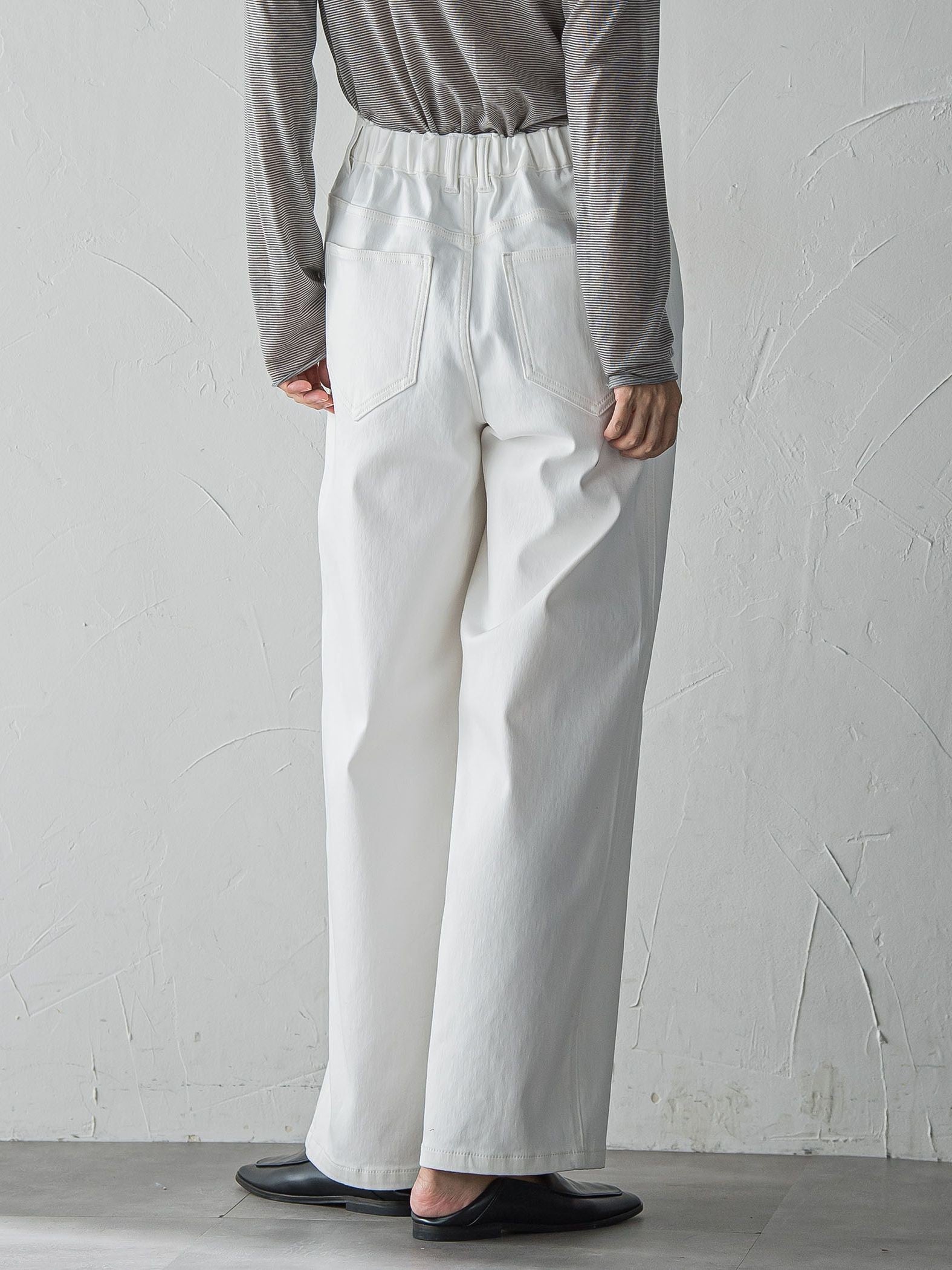 ”暖かさも洒落感も”裏起毛デニム