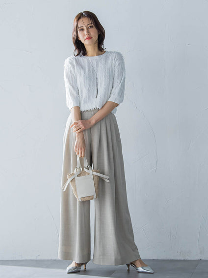 【一部店舗限定販売】VENUSフリンジニット≪手洗い可能≫