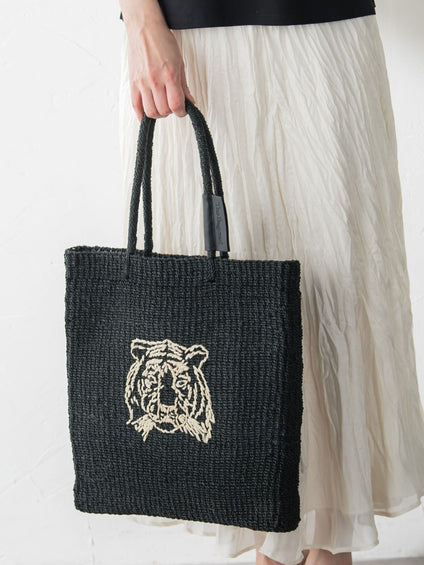 【BAGMATI】ANIMAL刺繍トート[BBK24-SS25]